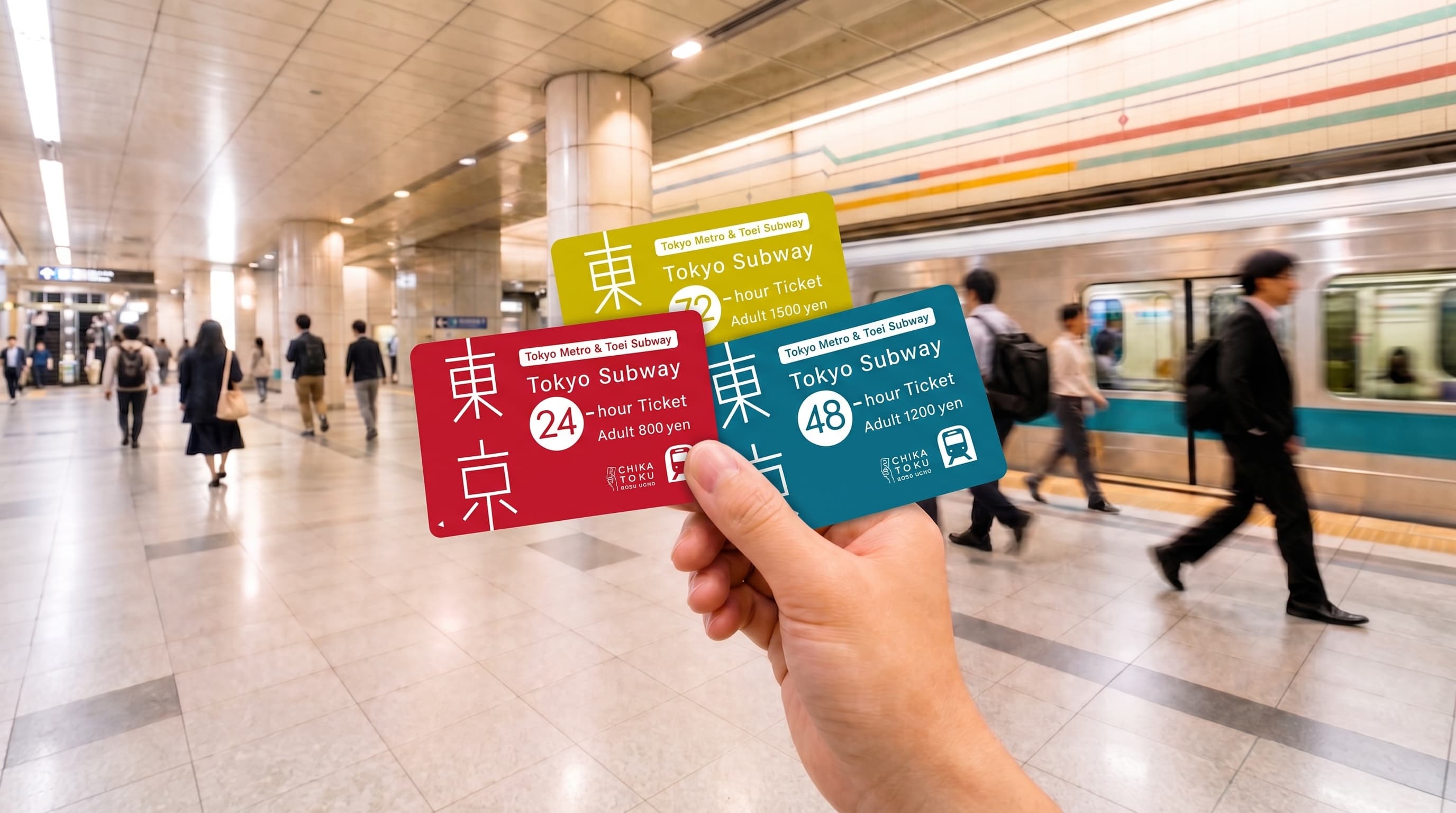 【東京地鐵優惠券】Tokyo Subway Ticket 懶人包!24/48/72小時券最強攻略